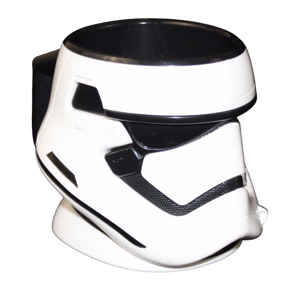 VTG Disney Store Star Wars Movie Storm Trooper Plastic Collectible Cup Mug - Picture 3 of 9